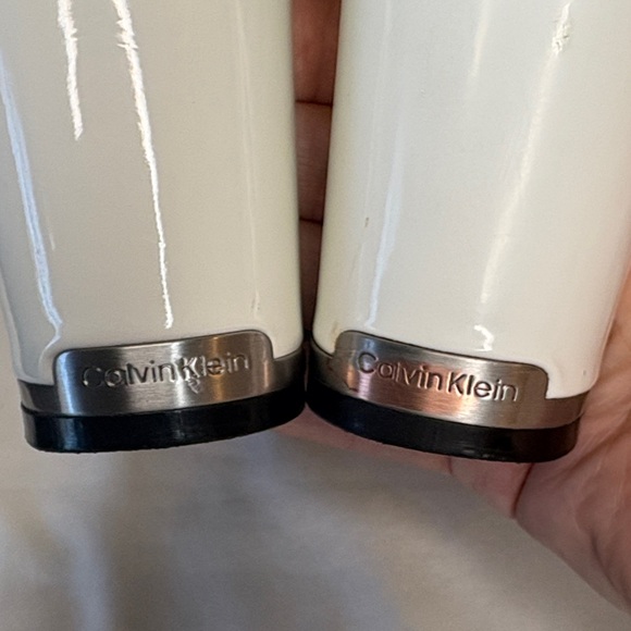 Calvin Klein Patent Leather White Lace-Up Boots Sz 9 - Picture 7 of 15